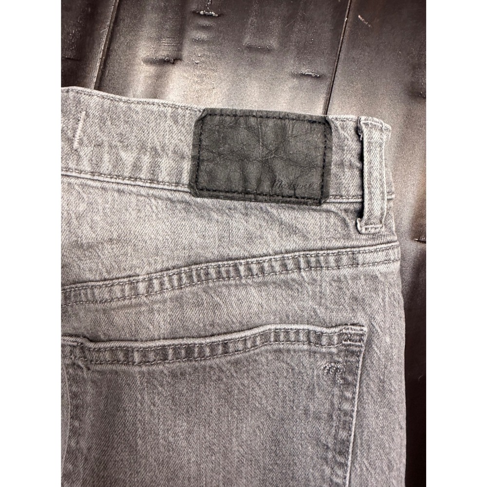 #138 MADEWELL 90s Straight Jeans sz. 27 Grey High Rise w: 28" r:12" I: 30" - Picture 11 of 11
